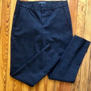 Banana Republic Womens Regan Tailored Pants Gray 4